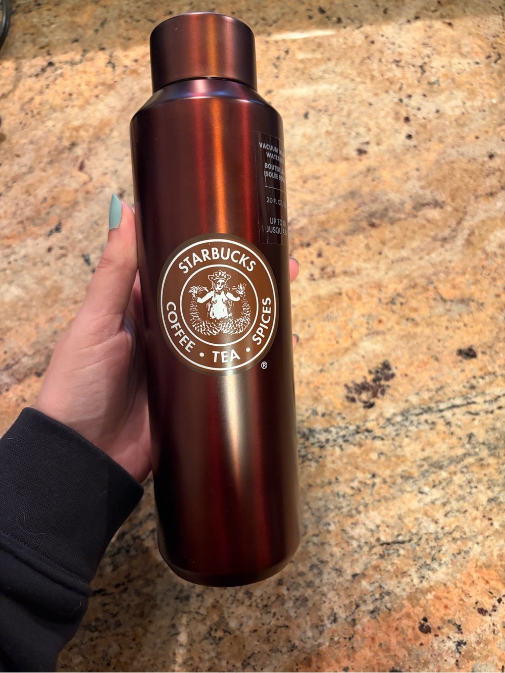 Starbucks Metallic Copper Travel Tumbler